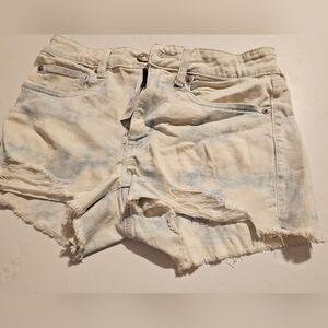 American Eagle women's light denim shorts size 6
